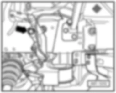 AUDI A8 2007 Overview of earth points in engine compartment