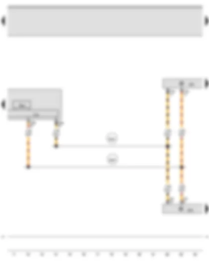 Wiring Diagram  AUDI Q3 2014 - Brake pressure sender 1 - ABS control unit - Steering column electronics control unit - Data bus diagnostic interface