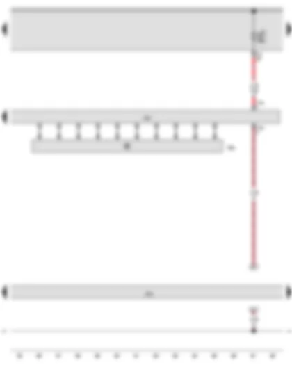 Wiring Diagram  AUDI Q3 2014 - Steering angle sender - Steering column electronics control unit - Data bus diagnostic interface