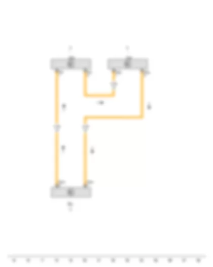 Wiring Diagram  AUDI Q3 2014 - Data bus diagnostic interface - Control unit 1 for information electronics - CD changer