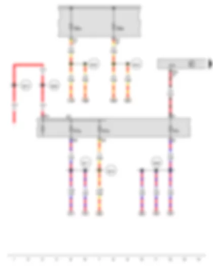 Wiring Diagram  AUDI Q3 2013 - Fuse holder C
