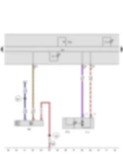 Wiring Diagram  AUDI Q3 2016 - High-pressure sender - Air conditioning system control unit