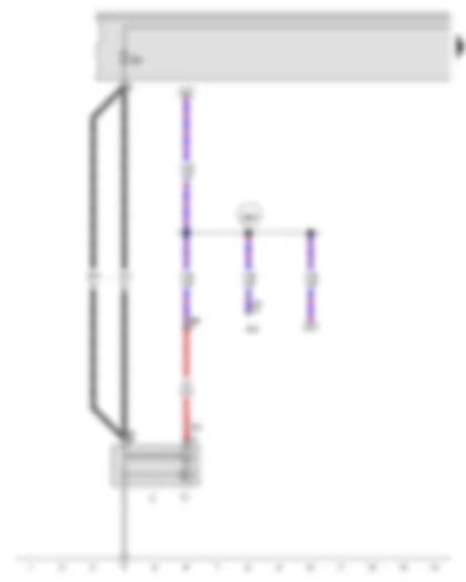 Wiring Diagram  AUDI Q3 2012 - Alternator - Fuse 1 in fuse holder A