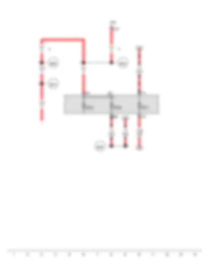 Wiring Diagram  AUDI Q3 2014 - Fuse holder C