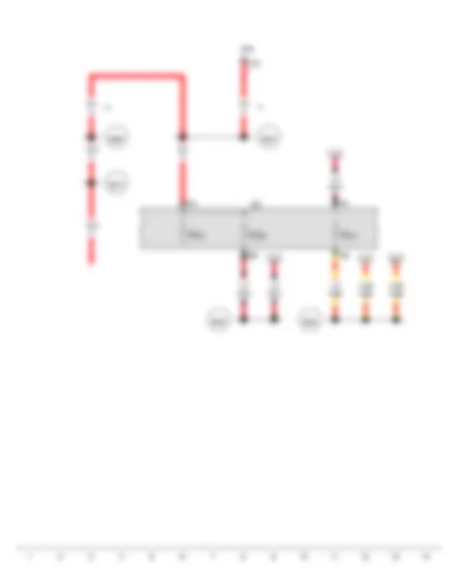 Wiring Diagram  AUDI Q3 2013 - Fuse holder C