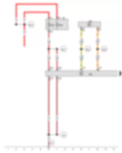 Wiring Diagram  AUDI Q3 2014 - Data bus diagnostic interface - Special vehicle control unit