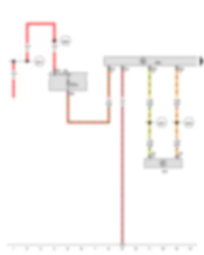Wiring Diagram  AUDI Q3 2014 - Rear lid control unit