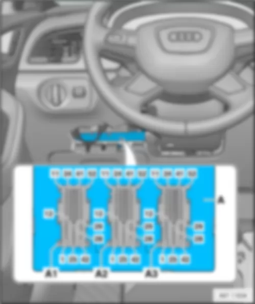 AUDI Q3 2015 Onboard supply control unit J519