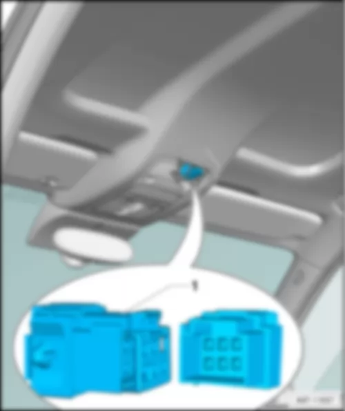 AUDI Q3 2016 Колодка разъёмов проводки крыши