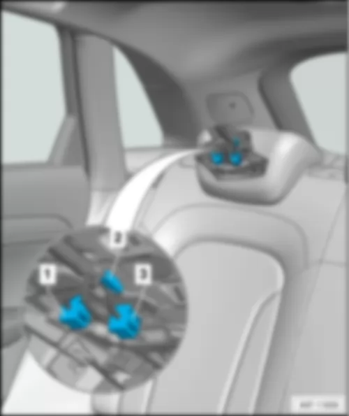 AUDI Q3 2016 Колодка разъёмов крышки багажного отсека сзади справа