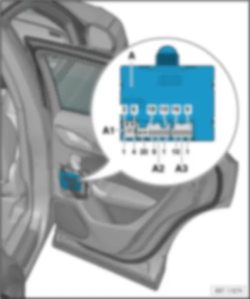 AUDI Q3 2016 Блок управления задней правой двери J389