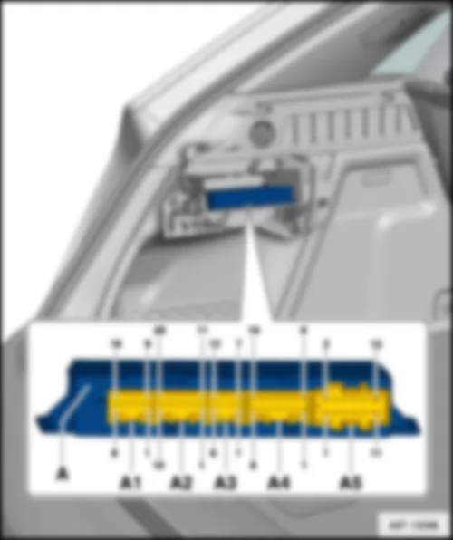 AUDI Q3 2016 Блок управления для спецавтомобилей J608
