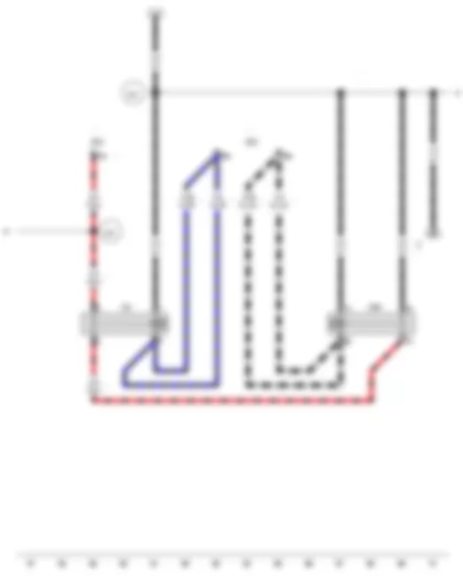 Wiring Diagram  AUDI Q5 2010 - Starter motor relay - Starter motor relay 2