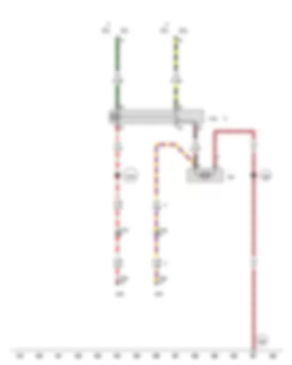 Wiring Diagram  AUDI Q5 2012 - Circulation pump relay - Coolant circulation pump