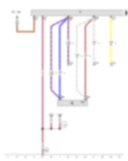 Wiring Diagram  AUDI Q5 2011 - Radio - Telephone transmitter and receiver unit