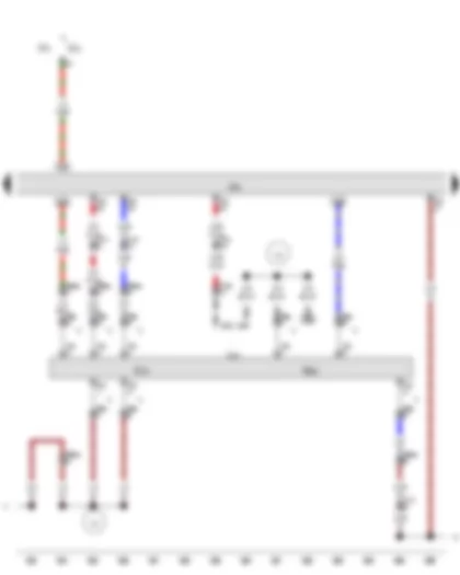 Wiring Diagram  AUDI Q5 2012 - Engine control unit - Pump for reducing agent