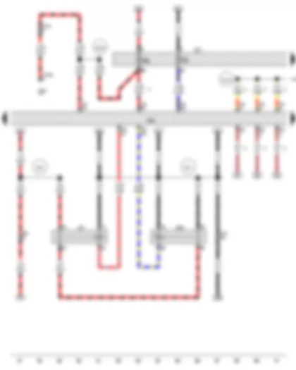 Wiring Diagram  AUDI Q5 2014 - Starter motor relay - Starter motor relay 2