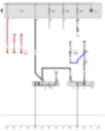 Wiring Diagram  AUDI Q5 2015 - Starter - Alternator - Voltage regulator - Terminal 30 wiring junction 2 - Jump start socket