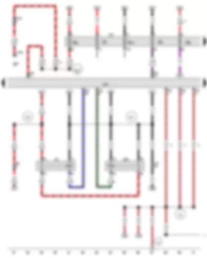 Wiring Diagram  AUDI Q5 2013 - Starter motor relay - Starter motor relay 2