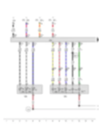 Wiring Diagram  AUDI Q5 2015 - Left tail light - Left tail light 2