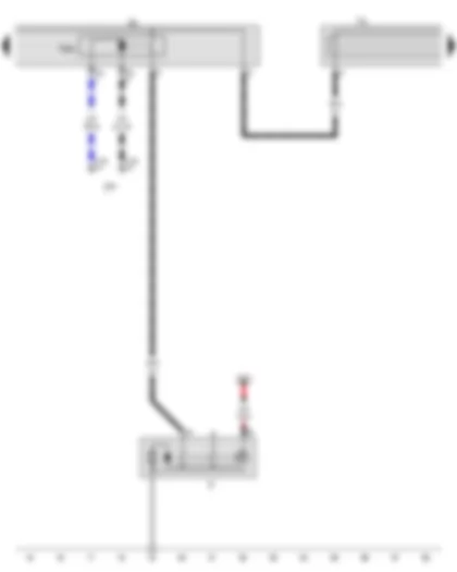 Wiring Diagram  AUDI Q5 2015 - Starter - Battery isolation igniter - Wiring junction