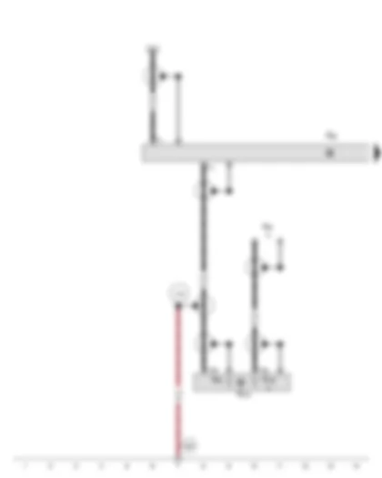 Wiring Diagram  AUDI Q5 2015 - Remote control receiver for auxiliary heater - Telephone aerial - Aerial amplifier for mobile telephone - Auxiliary heater aerial - Roof aerial