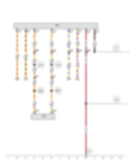 Wiring Diagram  AUDI Q5 2015 - Lane change assist control unit