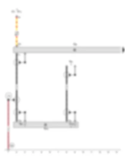Wiring Diagram  AUDI Q5 2015 - Remote control receiver for auxiliary heater - Telephone aerial - Aerial amplifier for mobile telephone - Auxiliary heater aerial - Roof aerial
