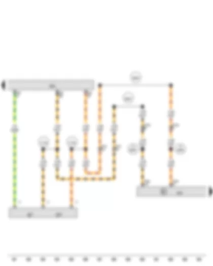 Wiring Diagram  AUDI Q5 2015 - Data bus diagnostic interface