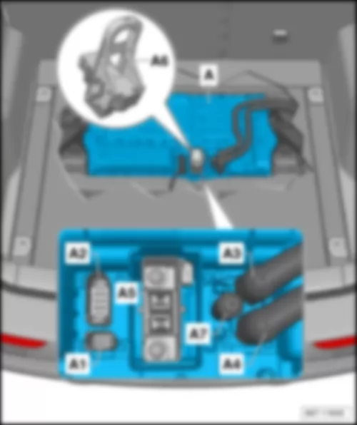 AUDI Q5 2015 HybridвЂ‹ batteryвЂ‹ unitвЂ‹ AX1  with  hybrid battery A38  and  batteryвЂ‹ regulation control unit J840