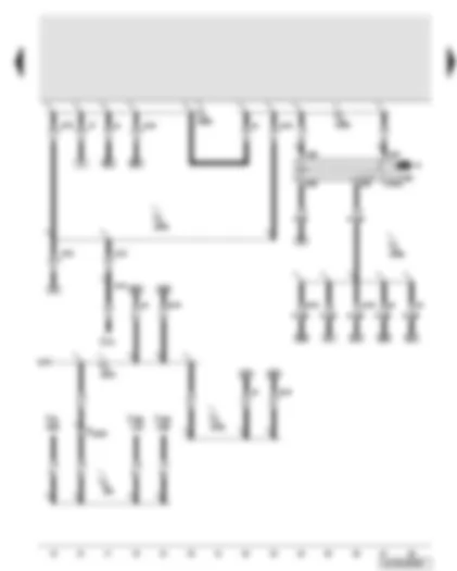 Wiring Diagram  AUDI Q7 2008 - Terminal 75x voltage supply relay