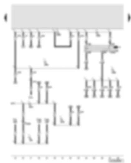 Wiring Diagram  AUDI Q7 2007 - Terminal 75x voltage supply relay
