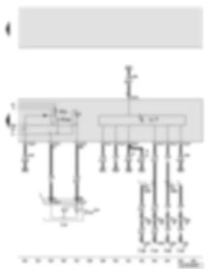 Wiring Diagram  AUDI Q7 2007 - Sliding sunroof adjustment regulator - front passenger side reading light button - front passenger side reading light - automatic anti-dazzle interior mirror