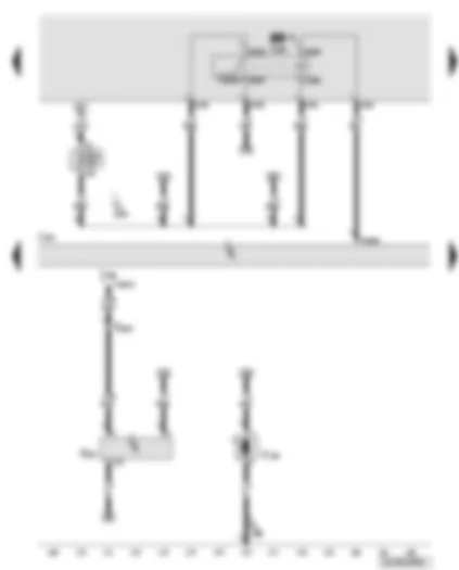 Wiring Diagram  AUDI Q7 2011 - Engine control unit - fuel cooling pump relay - high pressure sender - fuel cooling pump relay