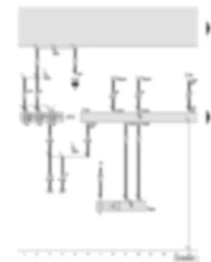 Wiring Diagram  AUDI Q7 2014 - Airbag control unit - battery isolation igniter