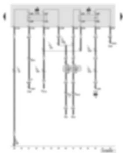 Wiring Diagram  AUDI Q7 2008 - Auxiliary heater 3.0 l diesel engine BUN / BUG / CASA / CASB / CCMA
