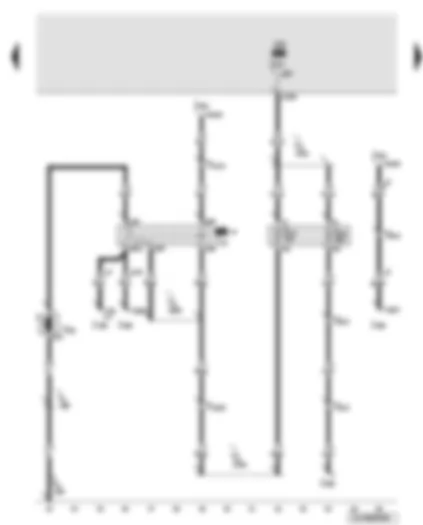 Wiring Diagram  AUDI Q7 2007 - Auxiliary heater 4.2 l BAR - continued coolant circulation relay - coolant circulation pump