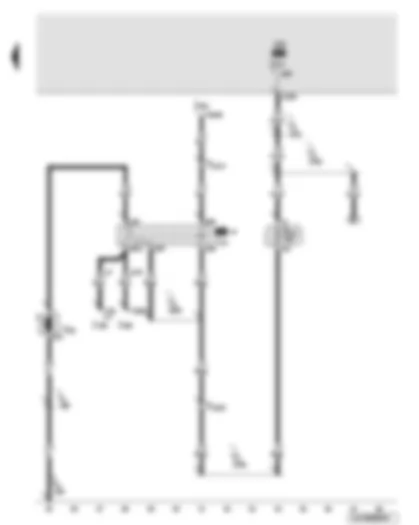 Wiring Diagram  AUDI Q7 2008 - Auxiliary heater 4.2 l diesel engine BTR - continued coolant circulation relay - coolant circulation pump