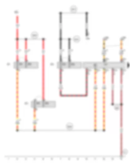 Wiring Diagram  AUDI Q7 2014 - Adaptive suspension control unit