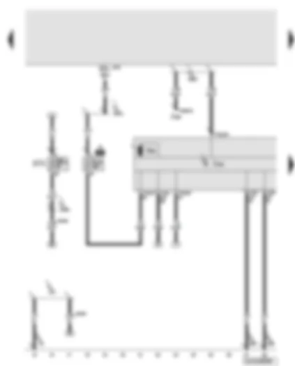 Wiring Diagram  AUDI Q7 2008 - ABS control unit - ABS control unit fuse 1 - ABS hydraulic pump