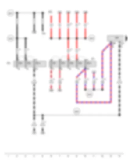 Wiring Diagram  AUDI Q7 2014 - Climatronic control unit