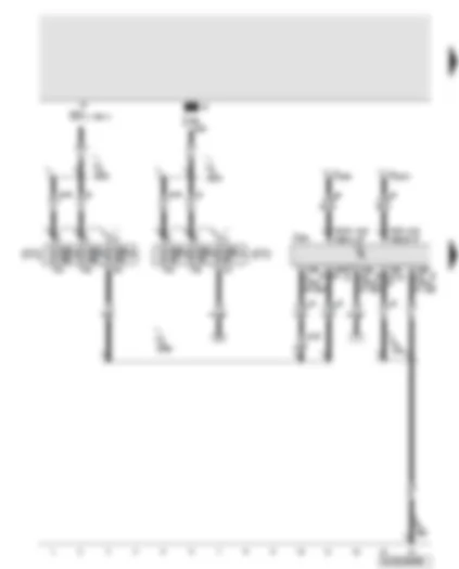 Wiring Diagram  AUDI Q7 2007 - Data bus diagnostic interface - fuses