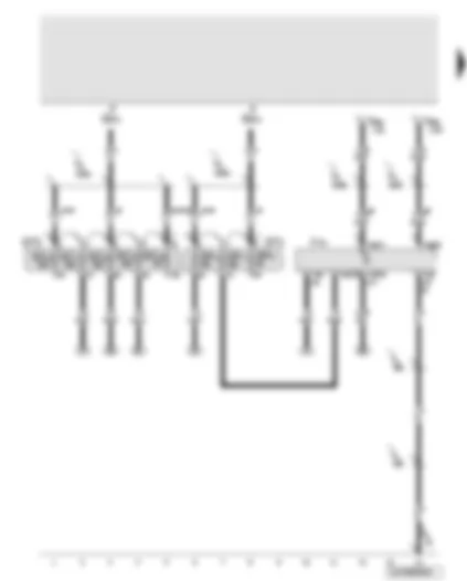 Wiring Diagram  AUDI Q7 2014 - Convenience system central control unit 2 - fuses