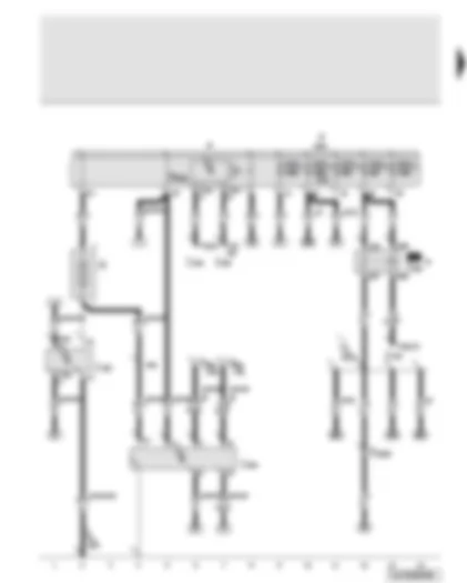 Wiring Diagram  AUDI Q7 2007 - Battery - energy management control unit - battery isolation igniter - fuses