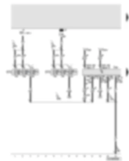 Wiring Diagram  AUDI Q7 2007 - Data bus diagnostic interface - fuses