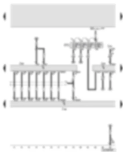 Wiring Diagram  AUDI Q7 2007 - Front information display and operating unit control unit - display and operating unit change-over unit - navigation system with CD drive control unit