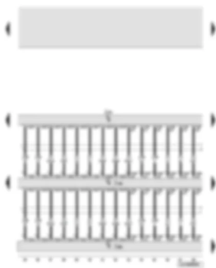 Wiring Diagram  AUDI Q7 2008 - Navigation system with CD drive control unit - display and operating unit change-over unit - display unit for front information display and operating unit control unit