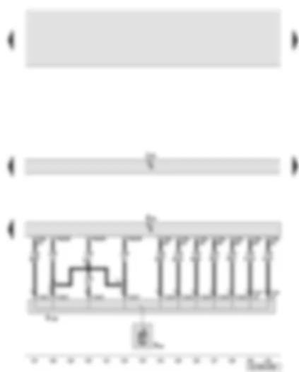 Wiring Diagram  AUDI Q7 2007 - Navigation system with CD drive control unit - telephone transmitter and receiver unit - mobile telephone - telephone bracket
