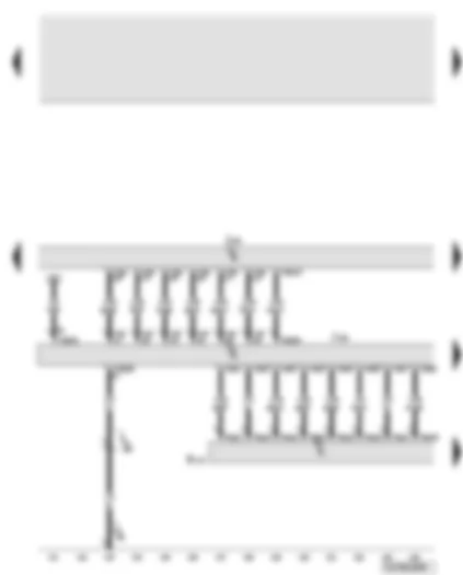 Wiring Diagram  AUDI Q7 2007 - Navigation system with CD drive control unit - chip card reader control unit - traffic data aerial