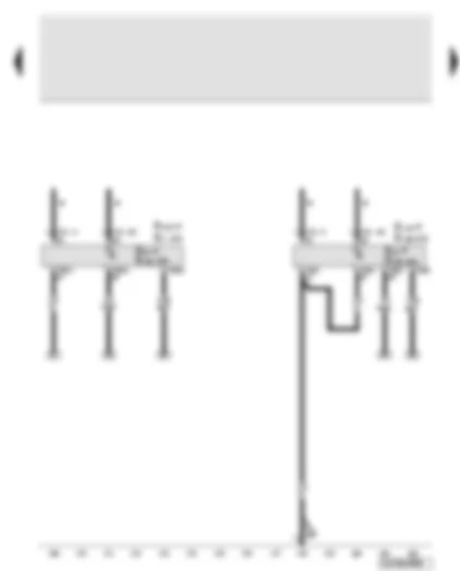 Wiring Diagram  AUDI Q7 2008 - Media player in position 1 and 2